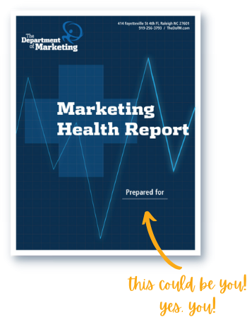 Marketing Health Report LP Hero